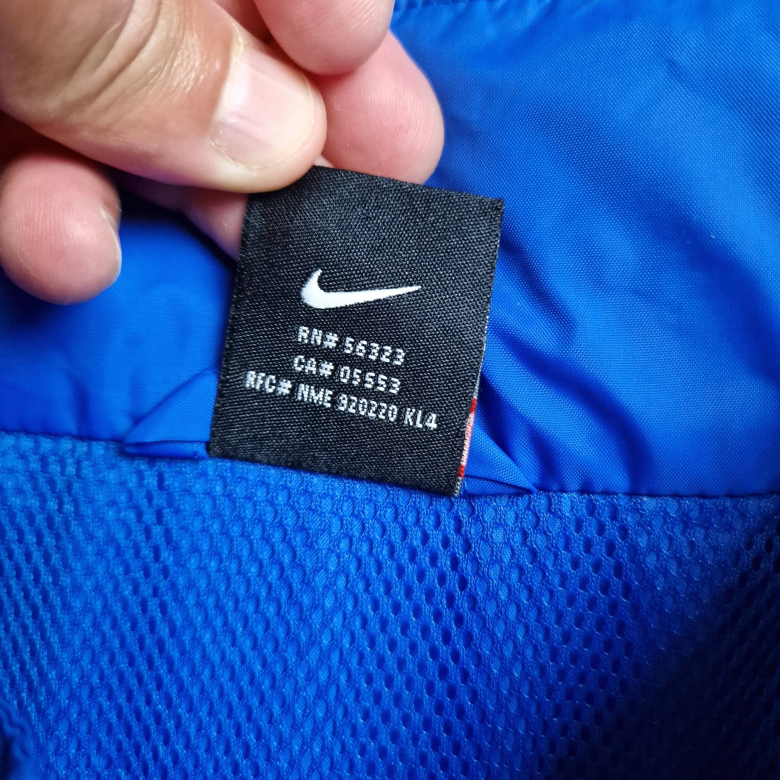 Nike × Vintage 90s Nike Vintage Y2K Track Jacket Size US XL / EU 56 / 4 - 11 Thumbnail