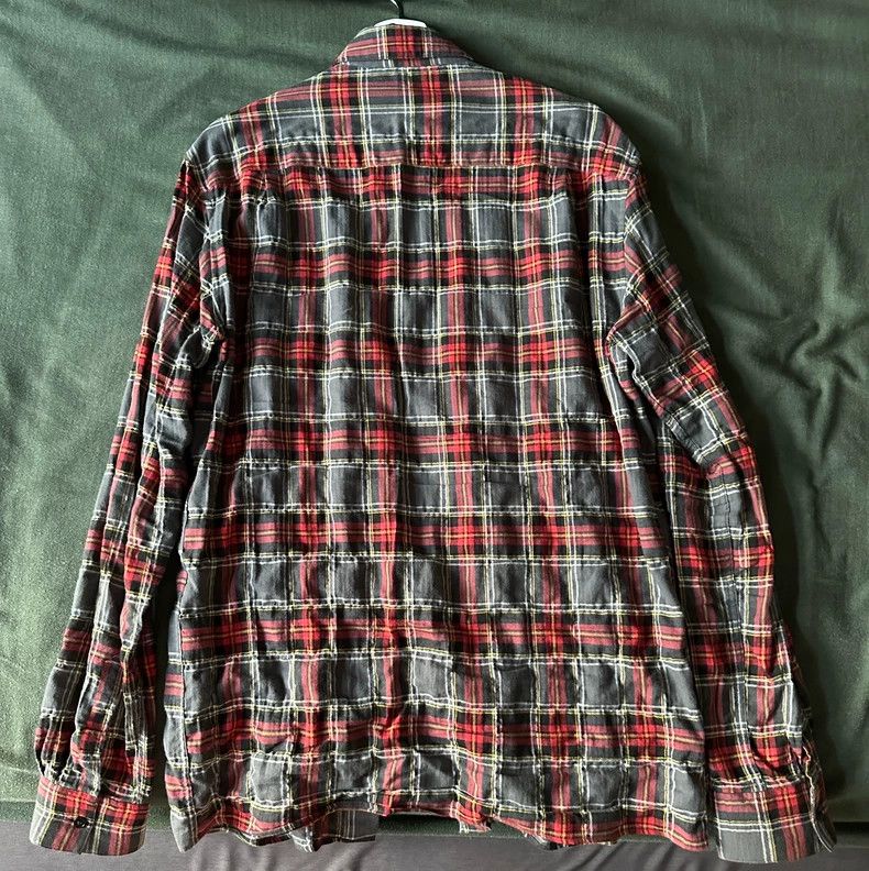Haider Ackermann Haider Ackermann Black, red and gold checkered shirt Size US S / EU 44-46 / 1 - 2 Thumbnail