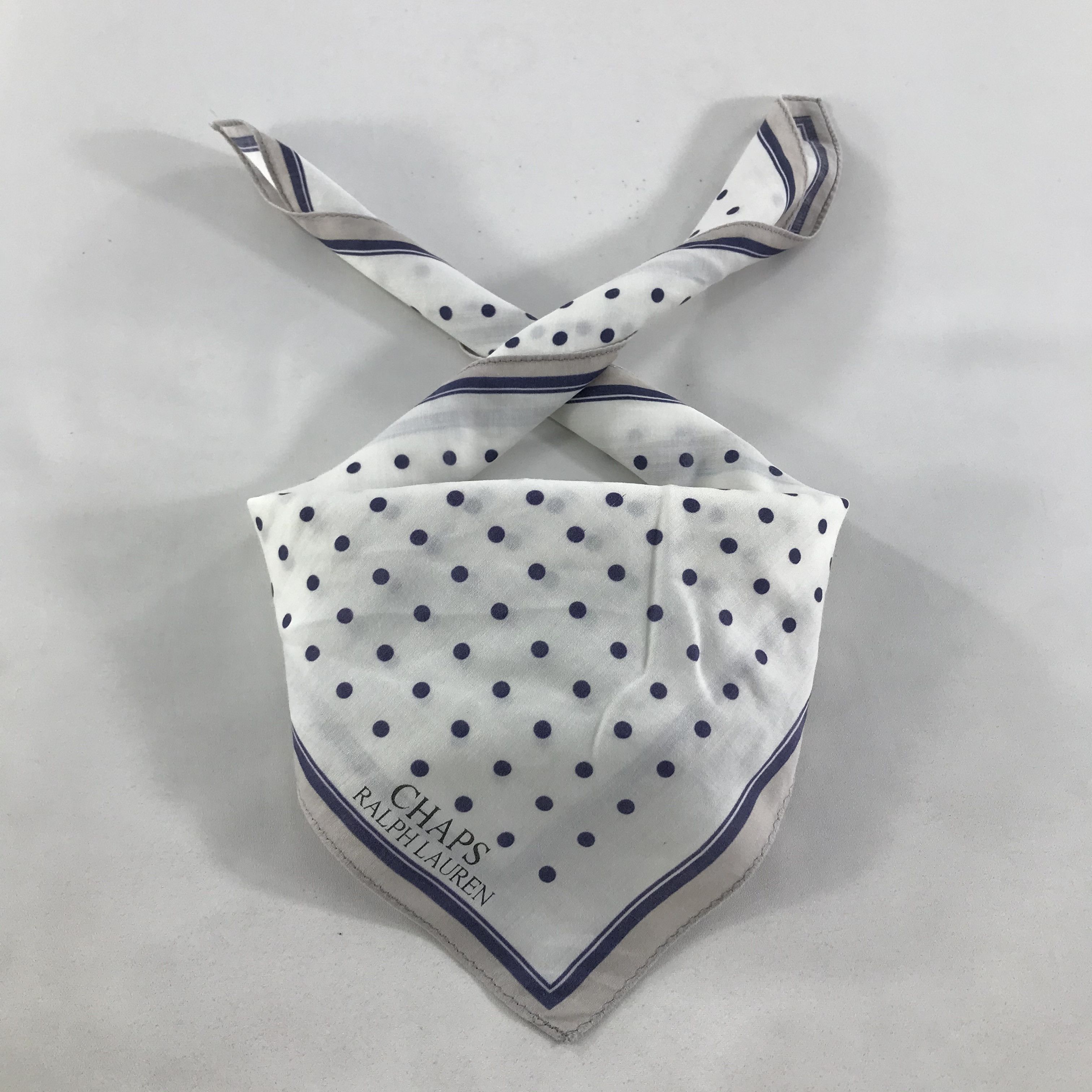 Chaps Ralph Lauren × Vintage Chaps Ralph Lauren Bandana / Handkerchief/Neckerchief -S1748 Size ONE SIZE - 4 Thumbnail