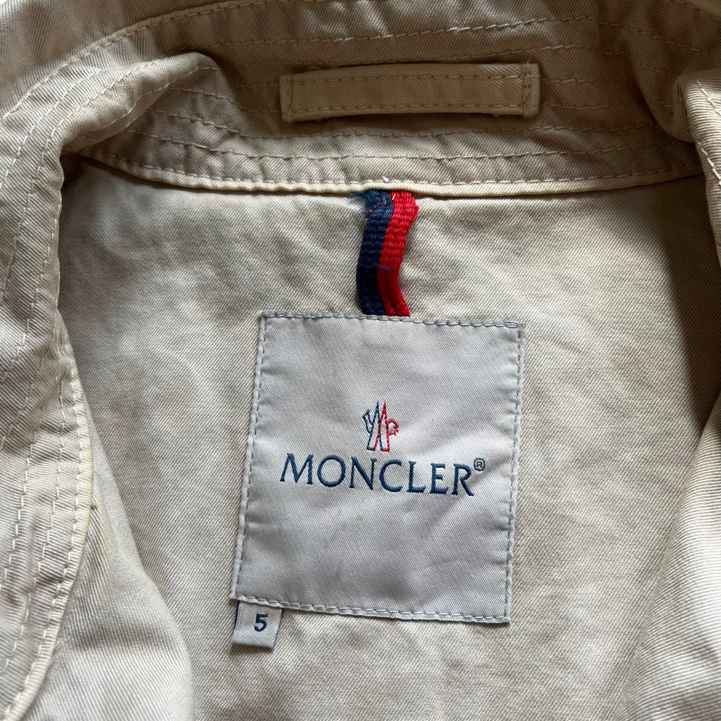 Moncler Vintage Y2K Women's Moncler Double Breasted Trench Coat Size M / US 6-8 / IT 42-44 - 2 Thumbnail