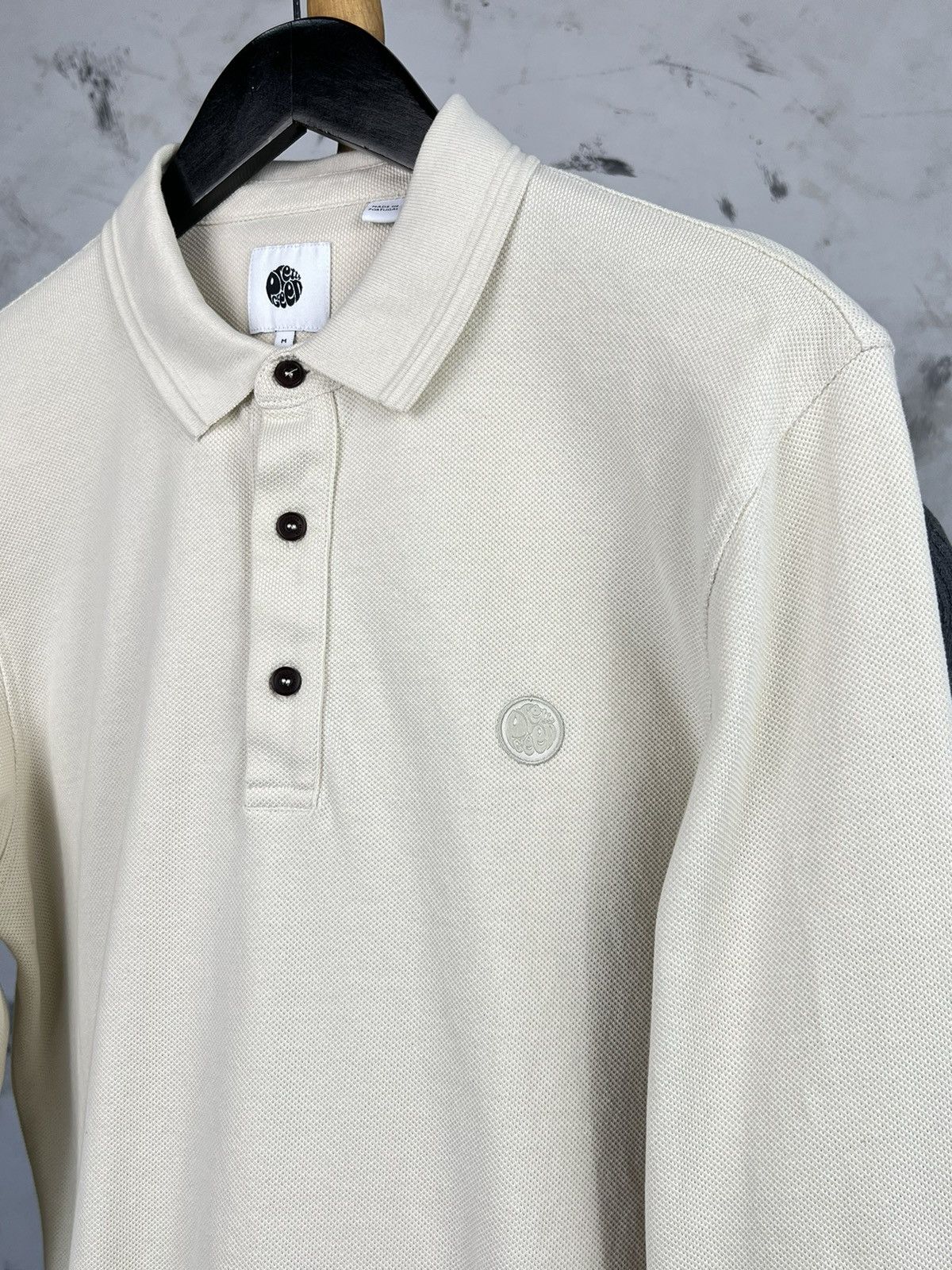 Pretty Green Pretty Green Long Sleeve Polo Shirt Size M Size US M / EU 48-50 / 2 - 3 Thumbnail