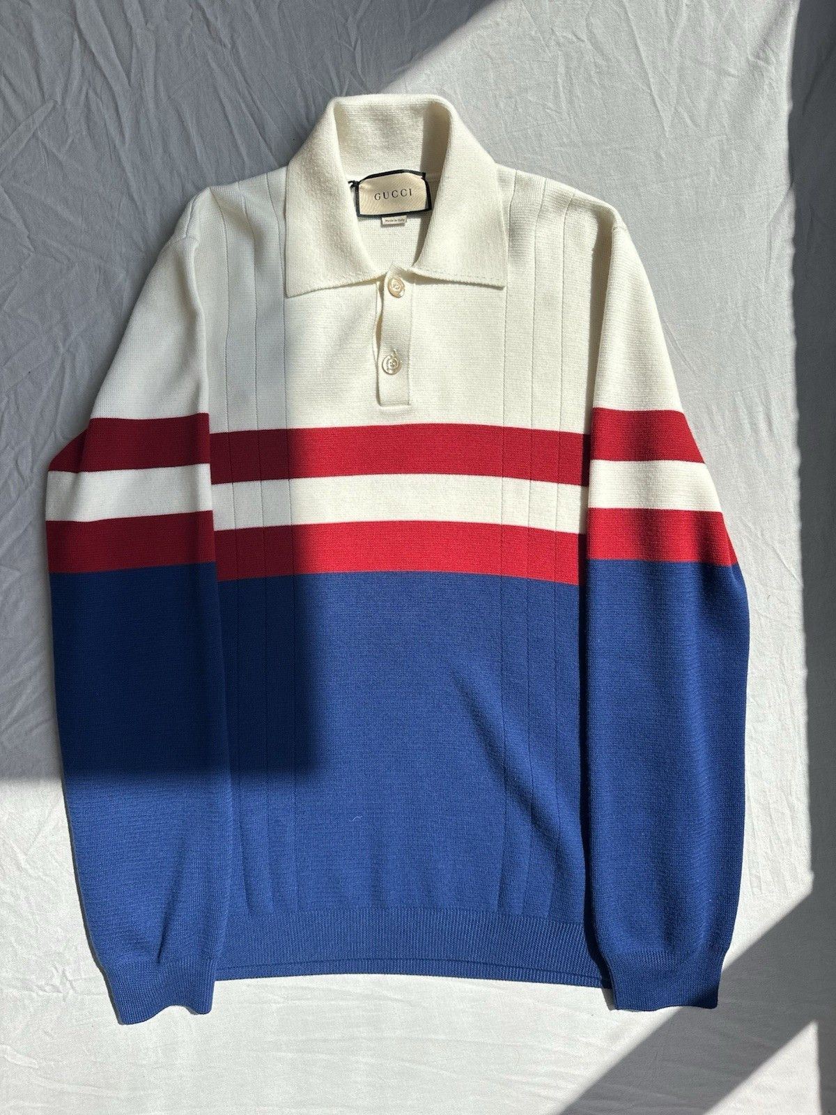 Gucci Gucci Polo Sweater $980 Retail Size US XXL / EU 58 / 5 - 1 Thumbnail