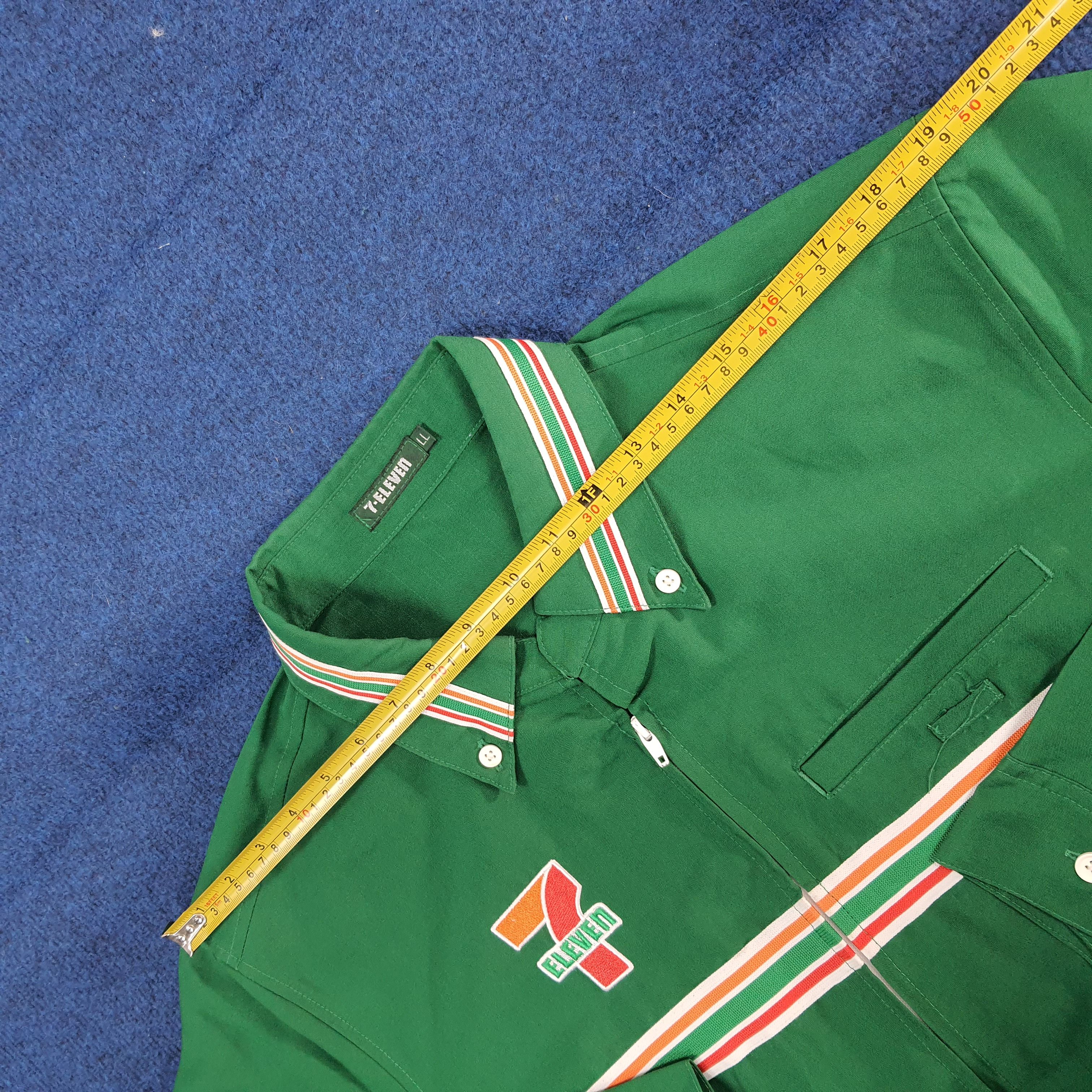 Japanese Brand Vintage 7 Eleven Japan Staff Uniform Jacket C301N5 Size US L / EU 52-54 / 3 - 9 Thumbnail
