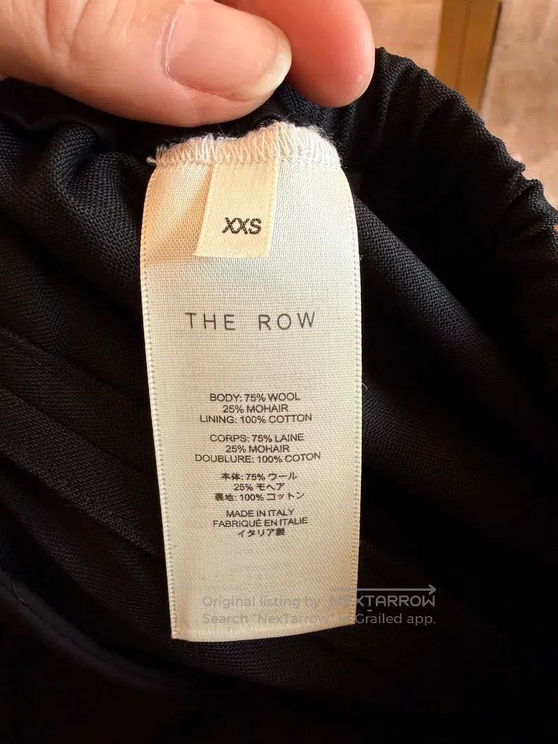 The Row The row size xxs Wool loose wide-leg slacks Size 27" / US 4 / IT 40 - 5 Thumbnail