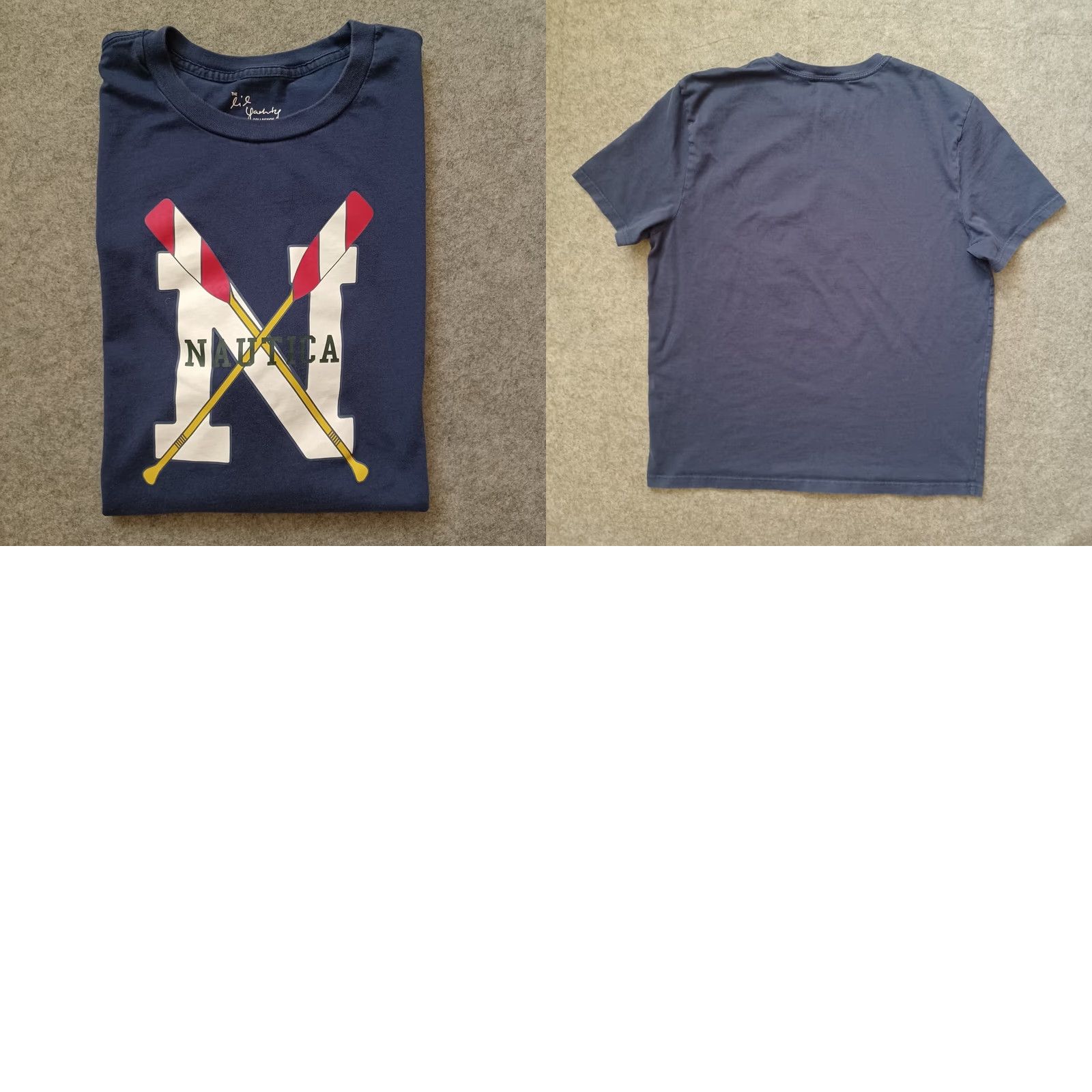 Nautica Nautica The Lil Yachty Collection T Shirt Mens XL Navy Blue Graphic Size US XL / EU 56 / 4 - 9 Thumbnail