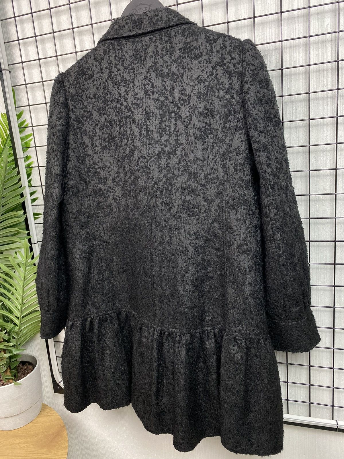 RED Valentino RED Valentino Wool Jacket Women Blazer Black Coat Size L / US 10 / IT 46 - 20 Thumbnail