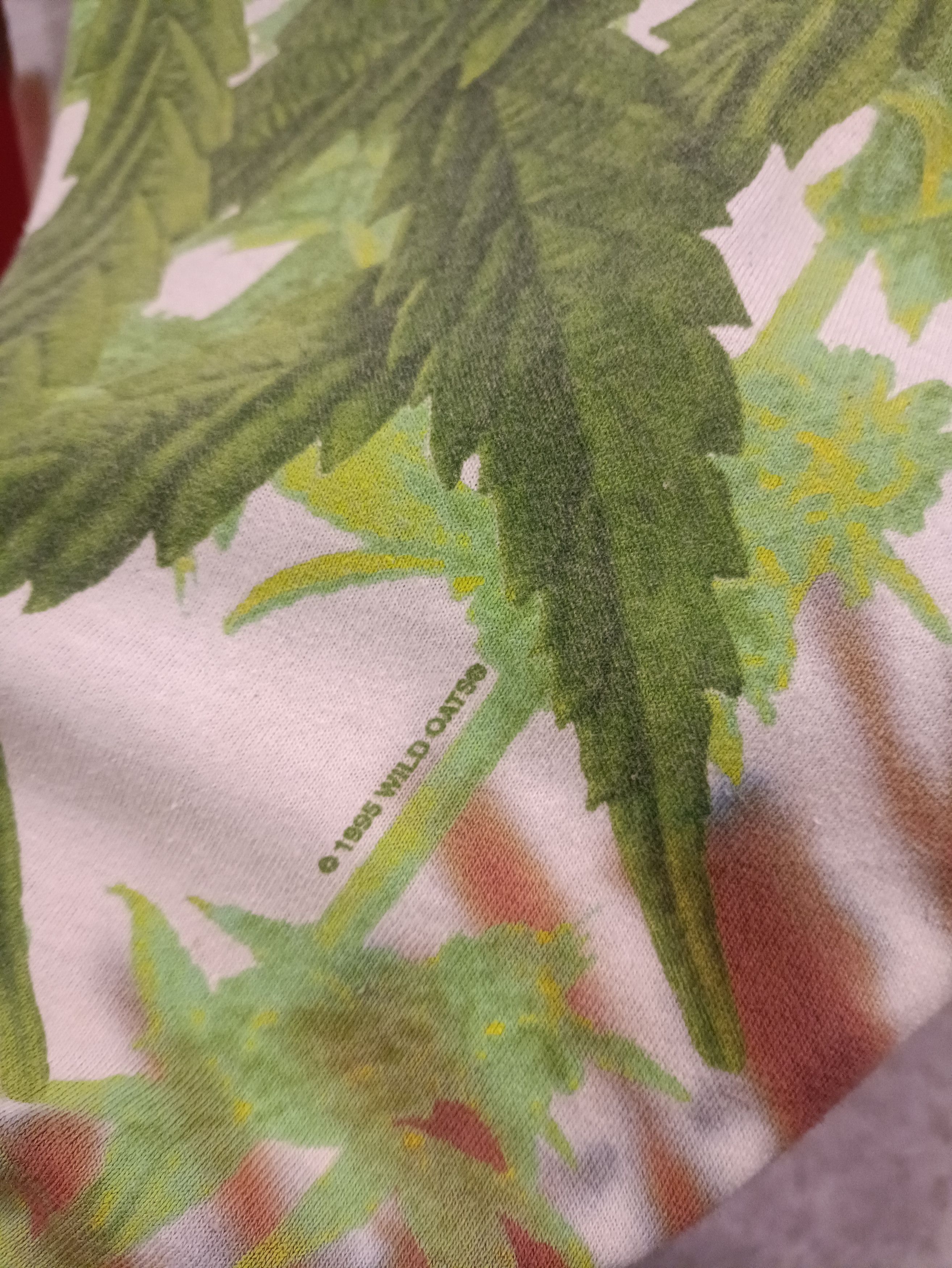 Vintage vintage marijuana wild oats 1995 Size US L / EU 52-54 / 3 - 3 Thumbnail