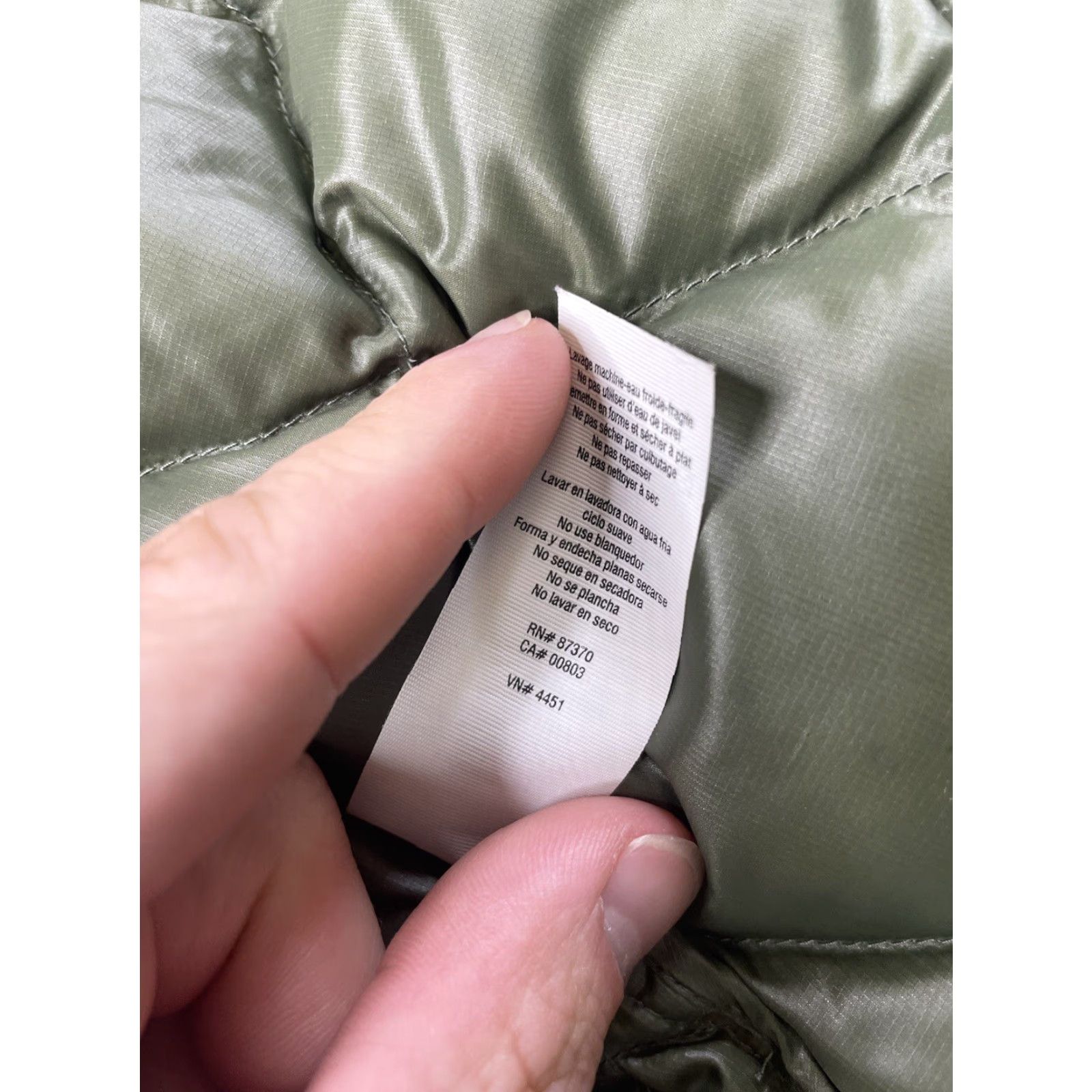 Alo ALO Green Camo Quilted Down Puffer Bomber Jacket Full Zip Womens Size S Size S / US 4 / IT 40 - 4 Thumbnail