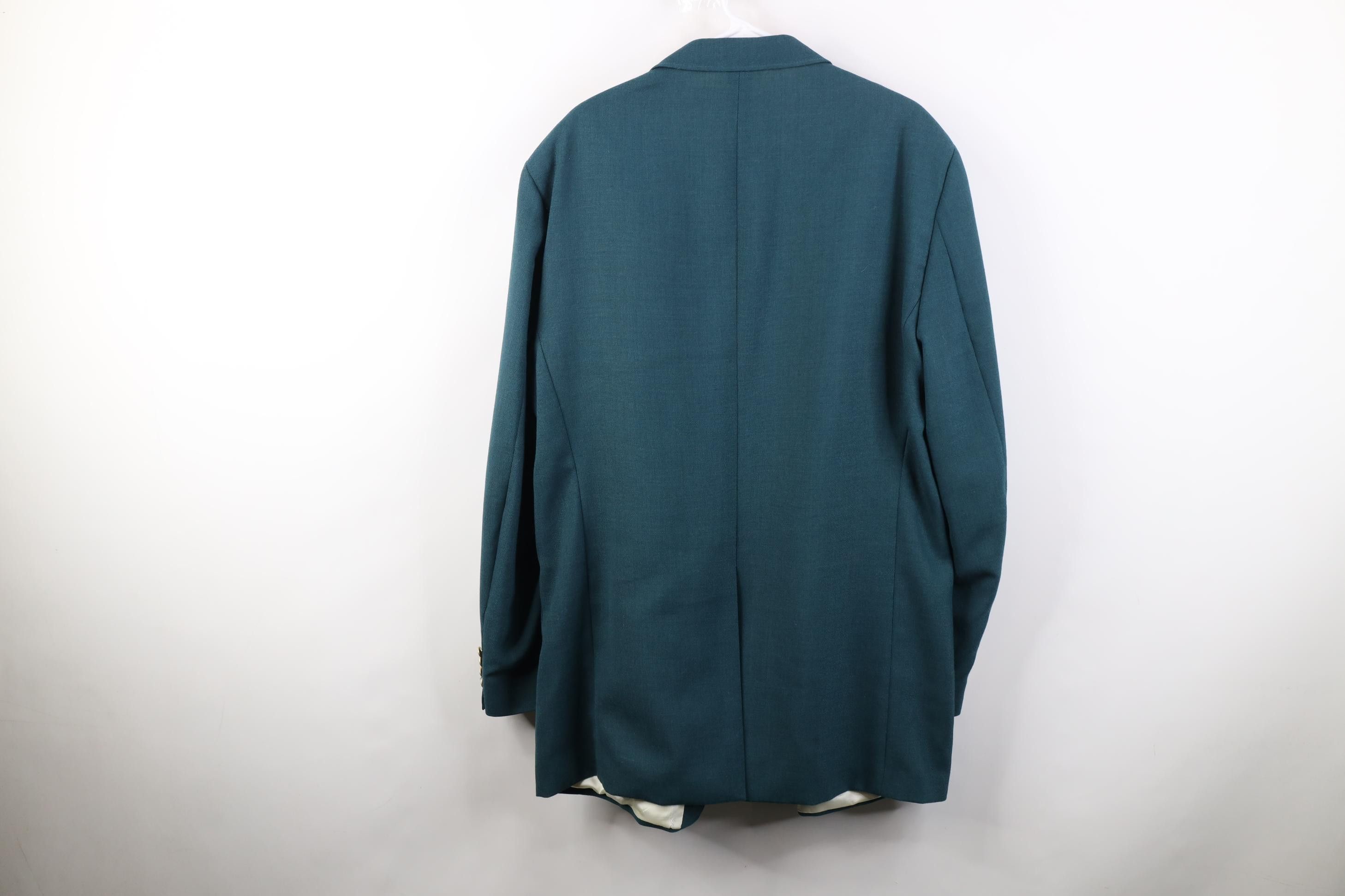 Vintage Vintage 90s The Masters Golf Suit Coat Blazer Jacket Green Size US XXL / EU 58 / 5 - 13 Thumbnail