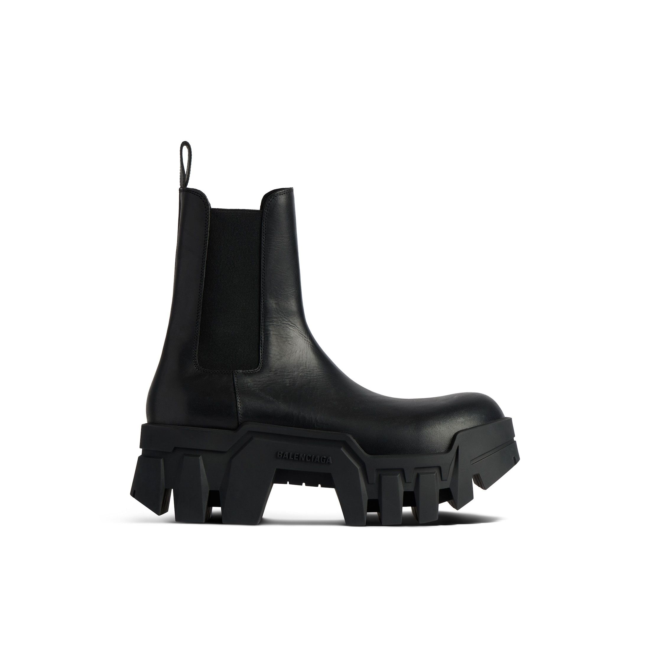 Bulldozer Chelsea Boot in Black
