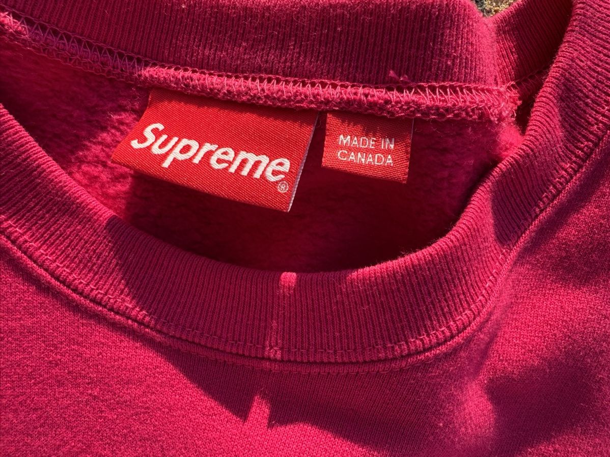 Supreme Supreme Kanji Crewneck Size US XL / EU 56 / 4 - 2 Thumbnail