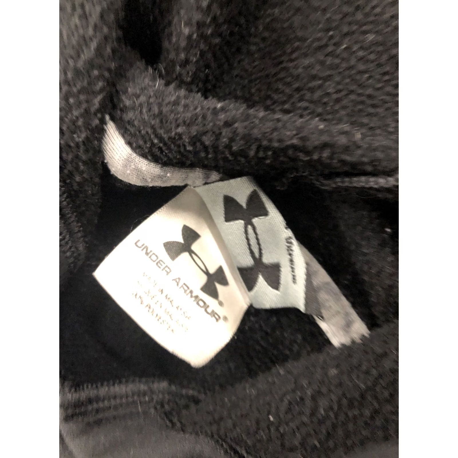 Under Armour VINTAGE Under Armour Hoodie Men L Black Blue Logo Loose Fit Hooded Pullover Regular Storm Outdoor Running & Jogging Size US L / EU 52-54 / 3 - 4 Thumbnail
