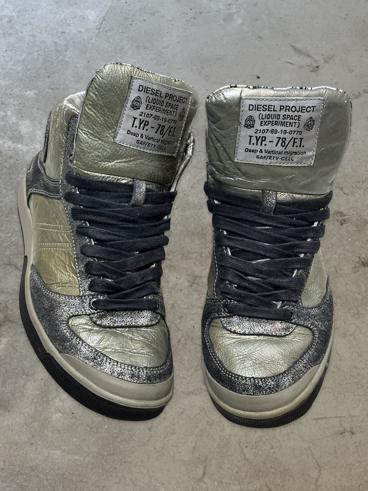 Diesel (SS08) DEEP HI TOP Size US 8.5 / EU 41-42 - 1 Thumbnail