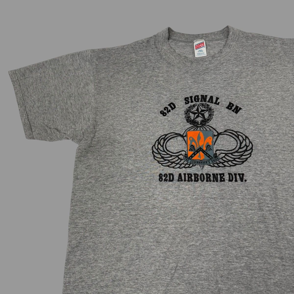 Vintage Vintage 1990s military tshirt Size US XL / EU 56 / 4 - 2 Thumbnail
