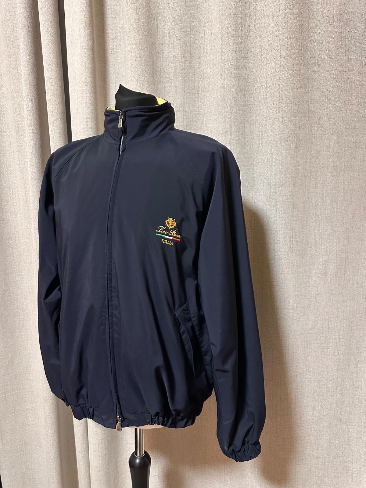 Loro Piana Loro Piano Blue Jacket Sz L Size US L / EU 52-54 / 3 - 4 Thumbnail