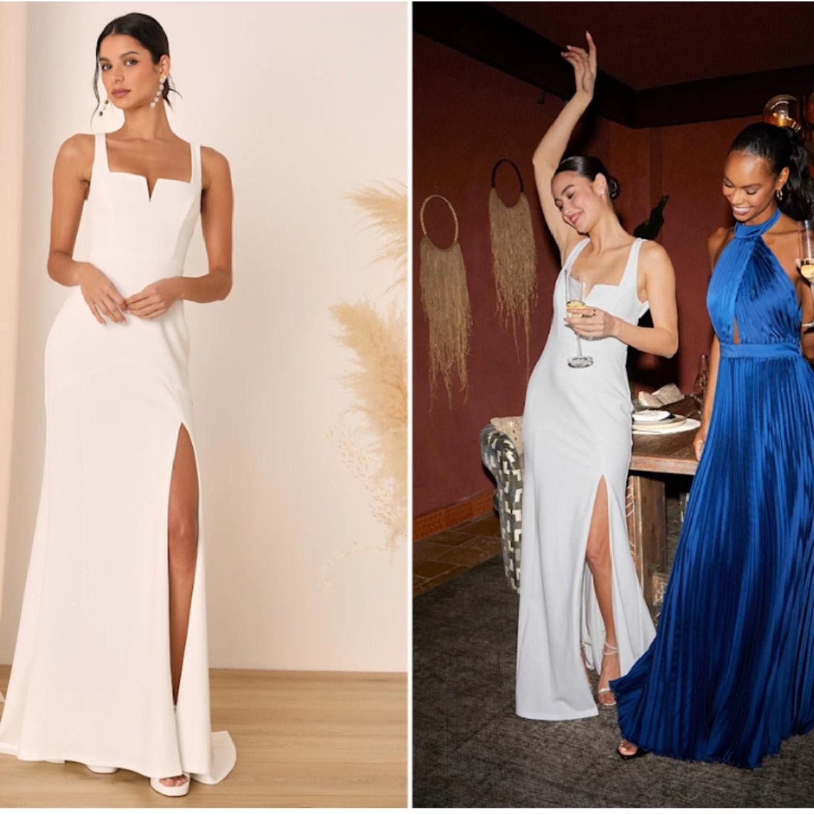 Lulus LULUS Bridal Wedding Elegant Sophisticated Chic Mermaid Gown Size S / US 4 / IT 40 - 1 Thumbnail