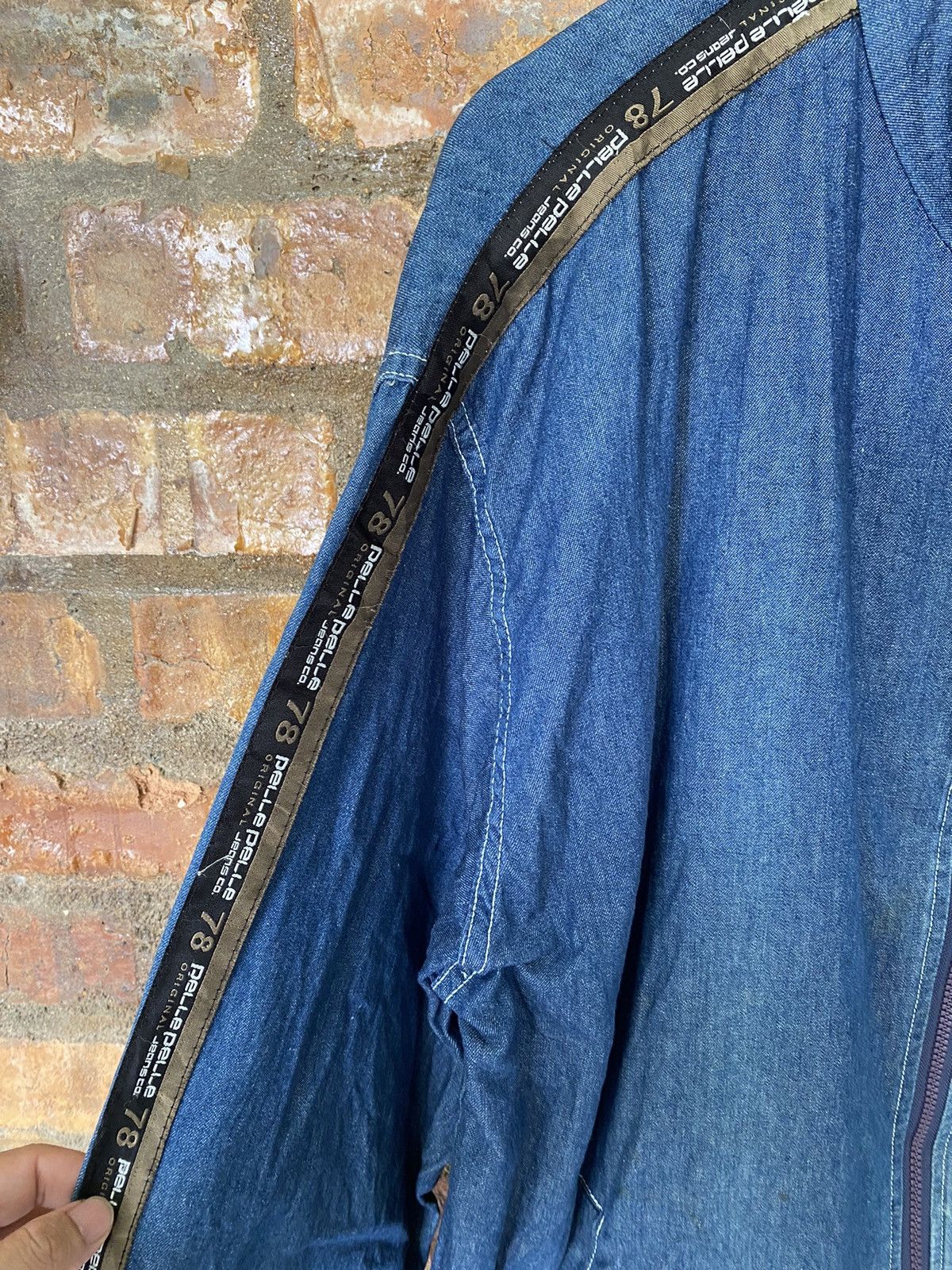 Pelle Pelle 1990s Pelle Pelle Embroidery light Jacket Size US XL / EU 56 / 4 - 13 Thumbnail