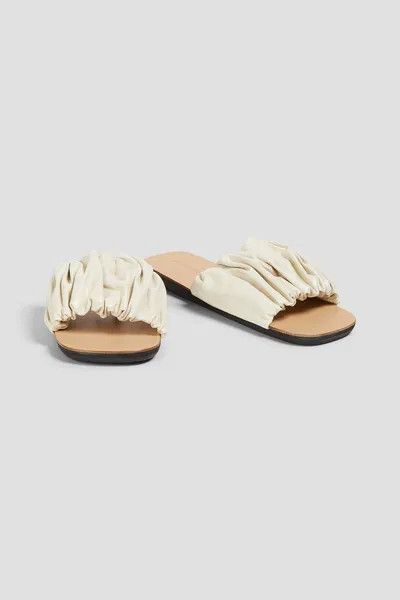 Jil Sander o1y1025 Slippers in Ivory Size US 9 / IT 39 - 4 Thumbnail
