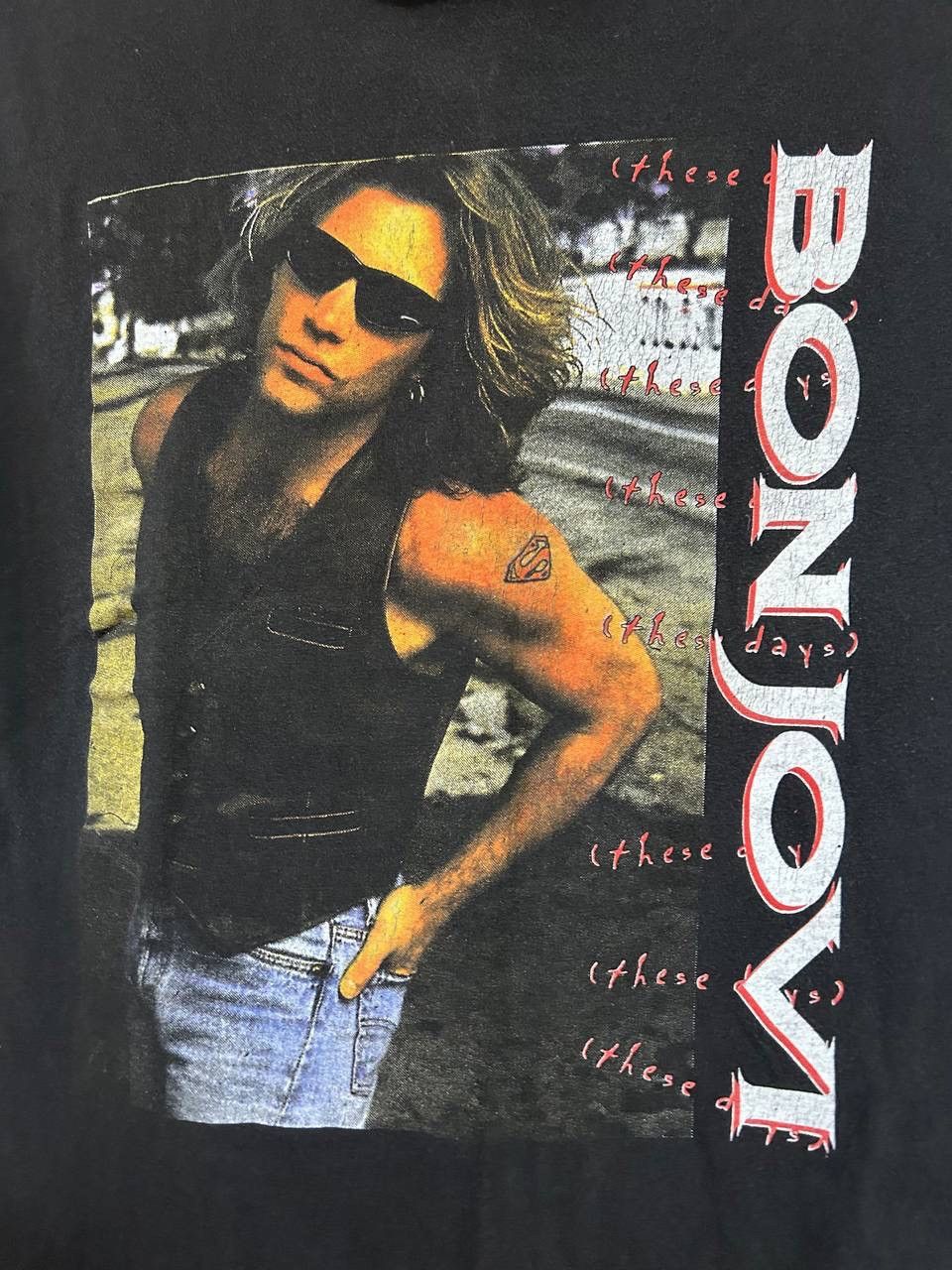 Bon Jovi × Vintage Vintage Bon Jovi These days Band T-shirt 1996 Size US M / EU 48-50 / 2 - 4 Thumbnail