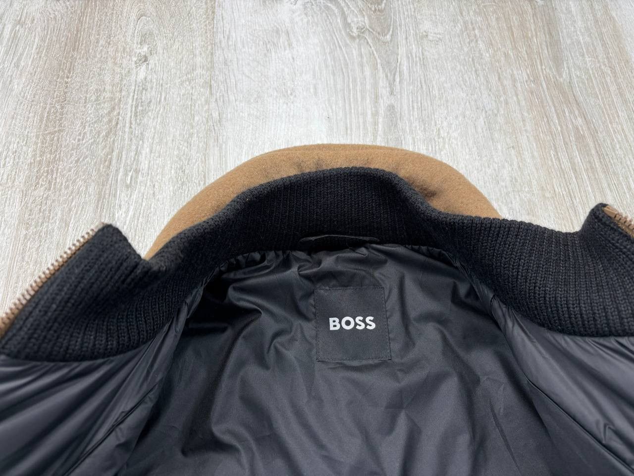 Designer × Hugo Boss Mens wool coat BOSS Size 52 Size US L / EU 52-54 / 3 - 8 Thumbnail