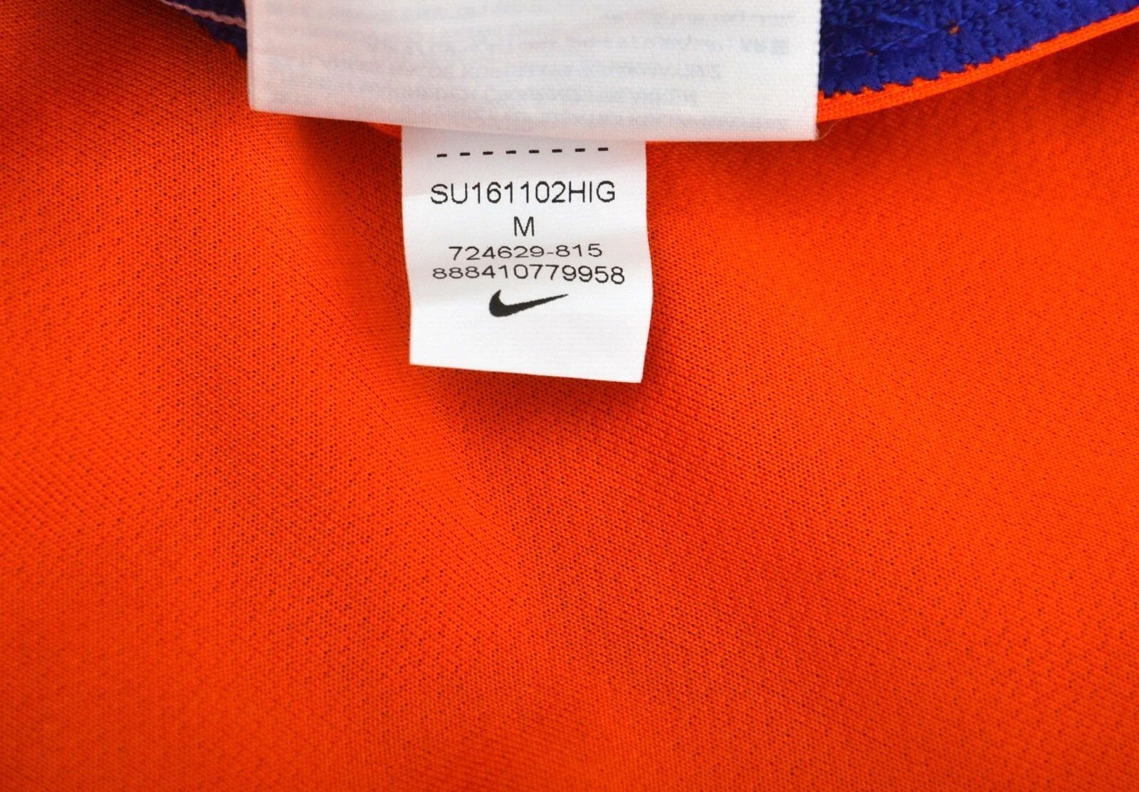 Nike HOLLAND VS ENGLAND 2017 2018 M SIGNED STROOTMAN Size US M / EU 48-50 / 2 - 6 Thumbnail