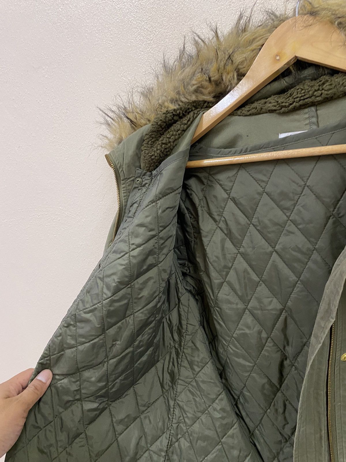 Japanese Brand × Vintage Elvence - Deux Parka Fur Jacket Size US M / EU 48-50 / 2 - 10 Thumbnail