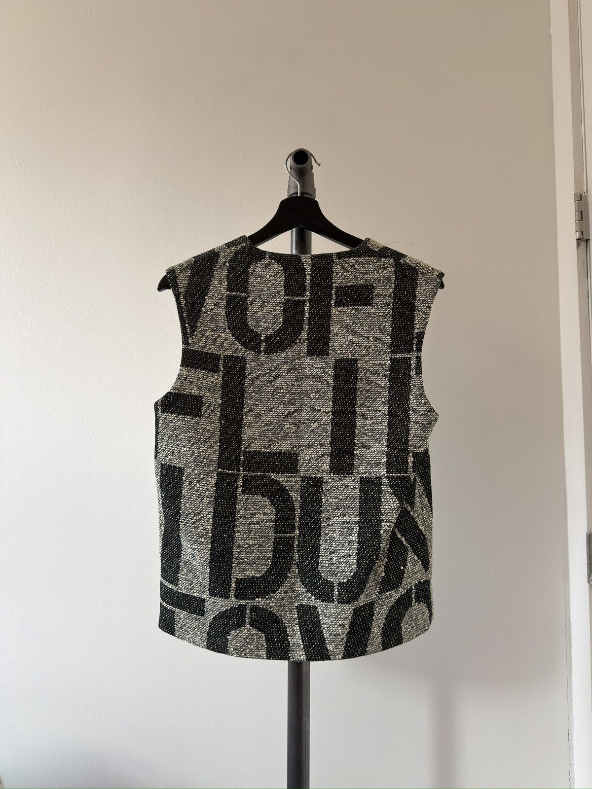 Raf Simons SS09 Christopher Wool Sleeveless Top Size US S / EU 44-46 / 1 - 5 Thumbnail