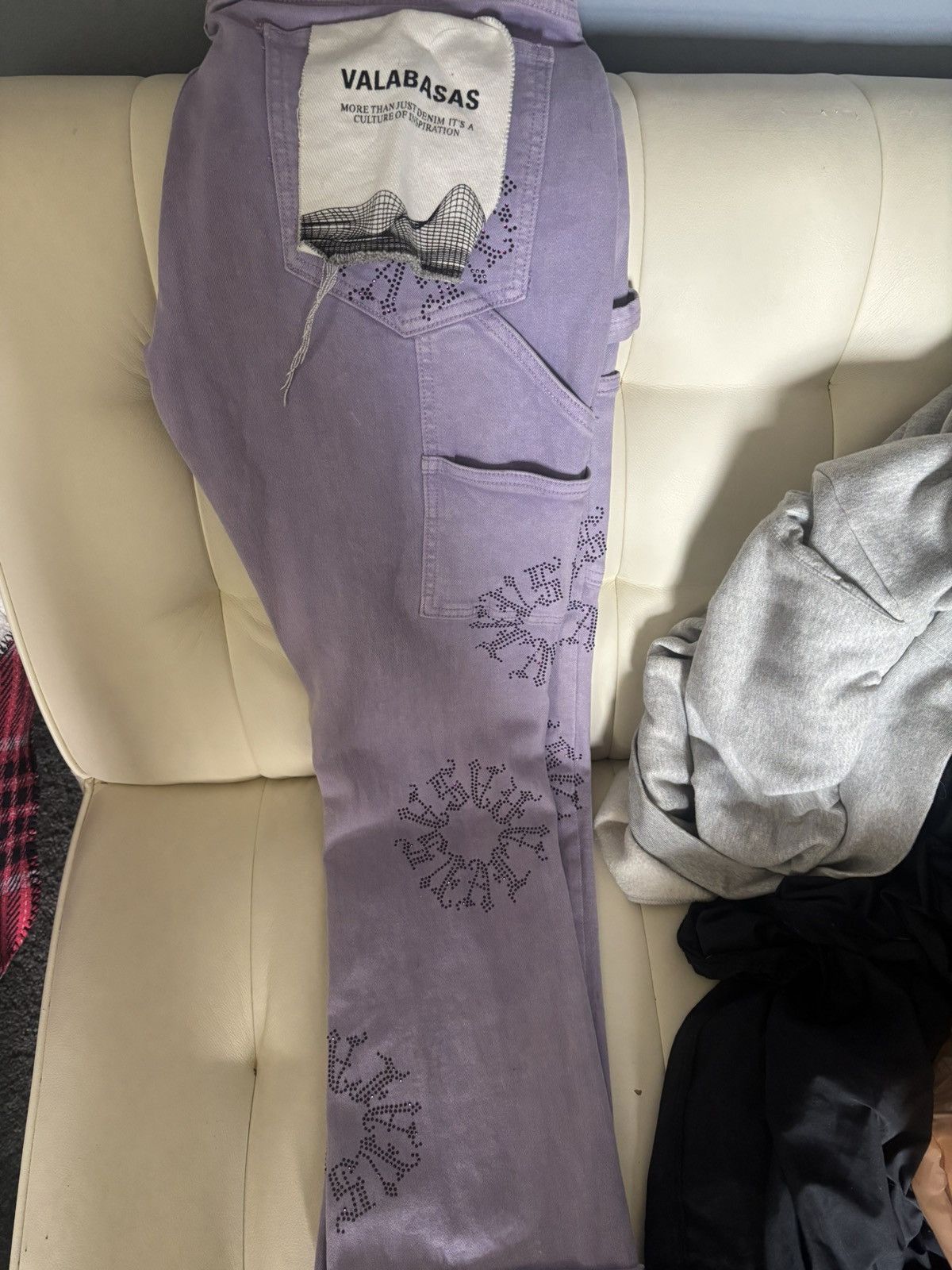 Valabasas Purple valabasas jeans Size US 34 / EU 50 - 2 Thumbnail