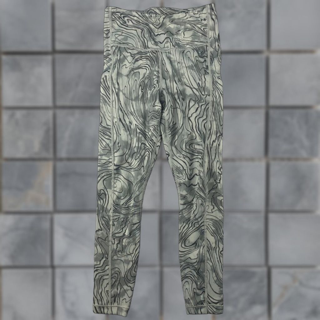 Athleta Athleta High Rise Tights XS Womens Gray Ultimate Stash Pocket 7/8 Pants Size 26" / US 2 / IT 38 - 1 Thumbnail