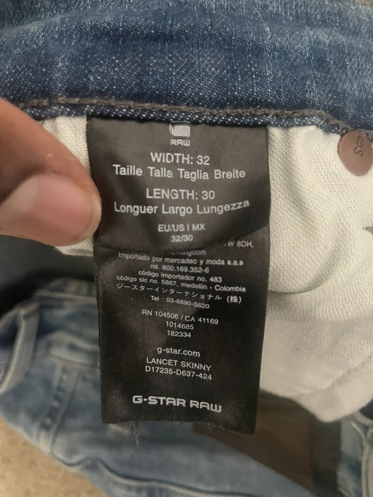 G-Star G star skinny denim Size US 32 / EU 48 - 5 Thumbnail