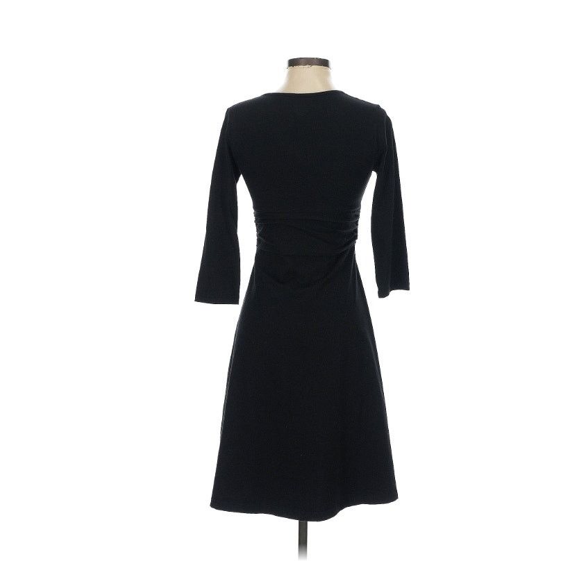 Patagonia Patagonia Women’s Black Wrap Midi Dress 3/4 Sleeve Flare XS Size XS / US 0-2 / IT 36-38 - 3 Thumbnail