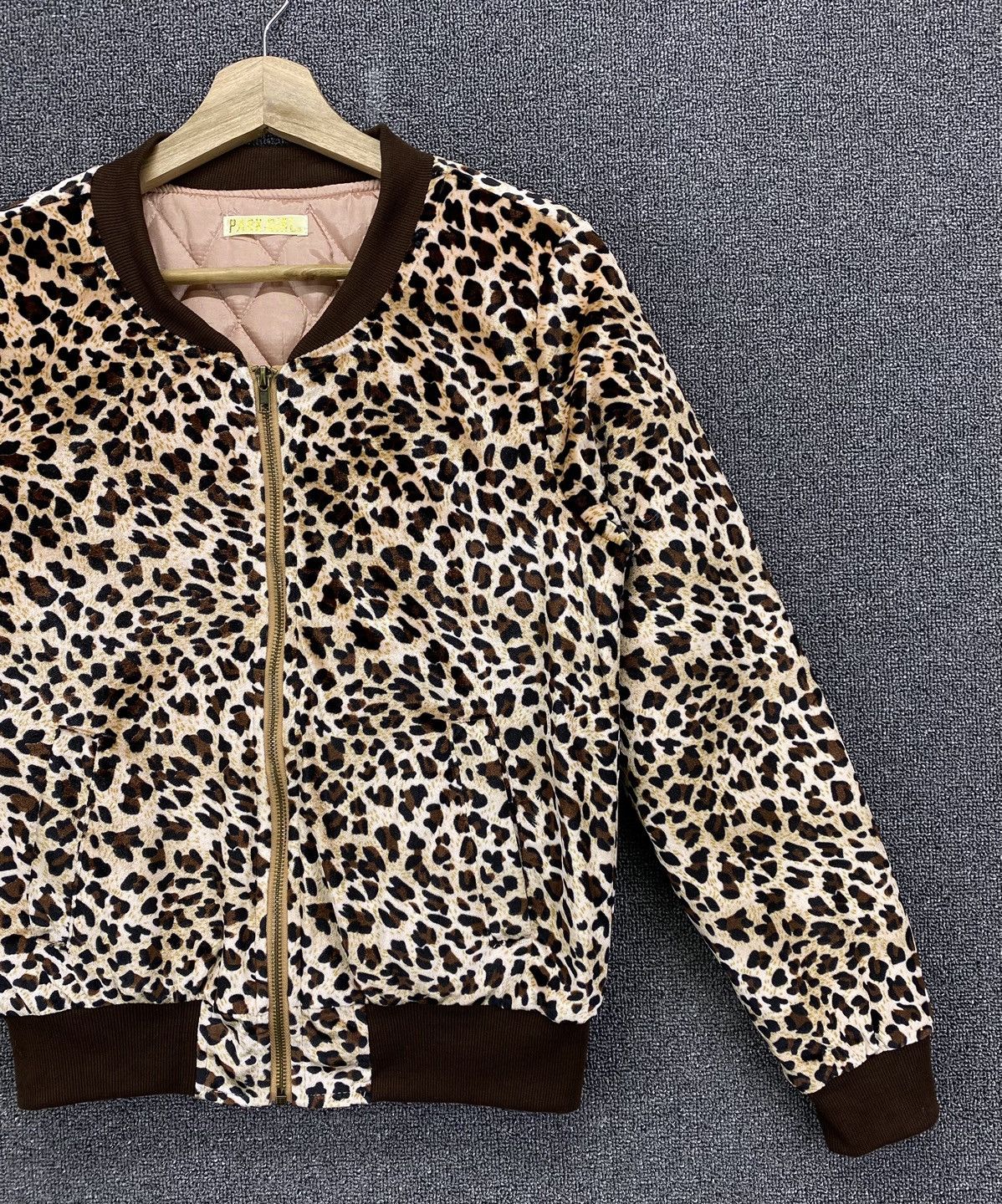 Japanese Brand Vintage Park Girl Leopark Skin Fleece Jacket Size M / US 6-8 / IT 42-44 - 4 Thumbnail