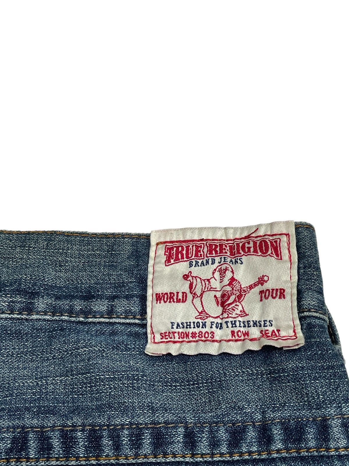 True Religion Rare Design Vintage Brand True Religion Baggy Jeans 1990s Size US 34 / EU 50 - 11 Thumbnail