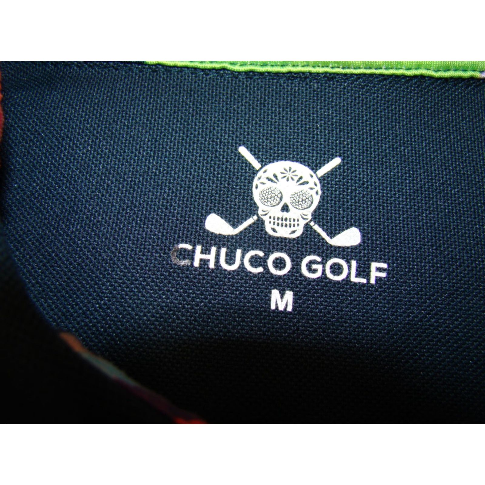 Vintage Chuco Golf Polo Shirt Navy Short Sleeve Logo Embroidered Skull Crossed Clubs Mens M Shirt Polo Size US M / EU 48-50 / 2 - 5 Thumbnail