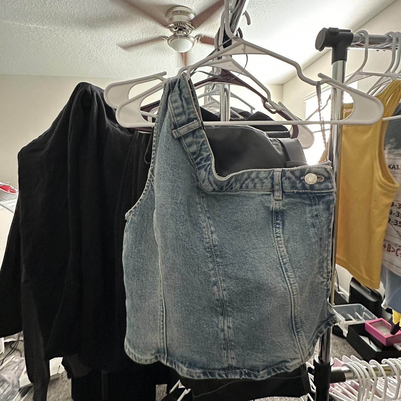 Zara Zara Jean Top Size L / US 10 / IT 46 - 1 Thumbnail