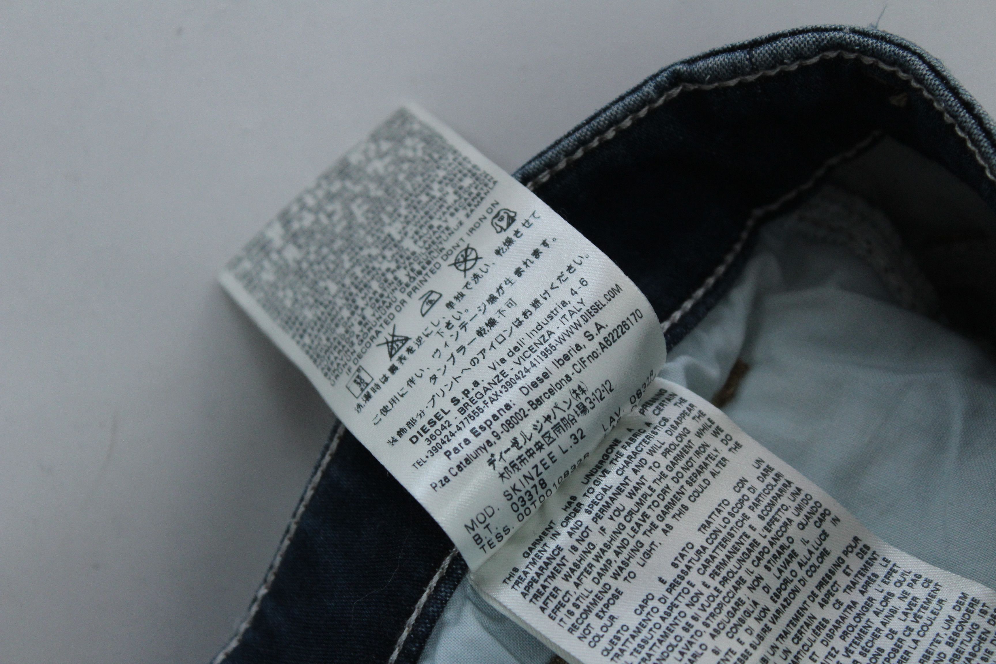 Diesel Diesel Jeans Womens Size 28/32 Hype Rare Vintage Size 28" / US 6 / IT 42 - 11 Thumbnail