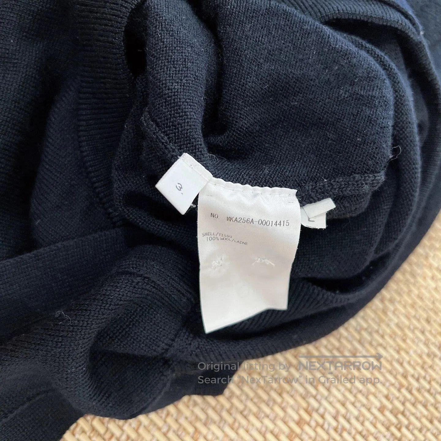 Thom Browne Thom Browne Navy Cardigan Sweater L. Size US L / EU 52-54 / 3 - 4 Thumbnail