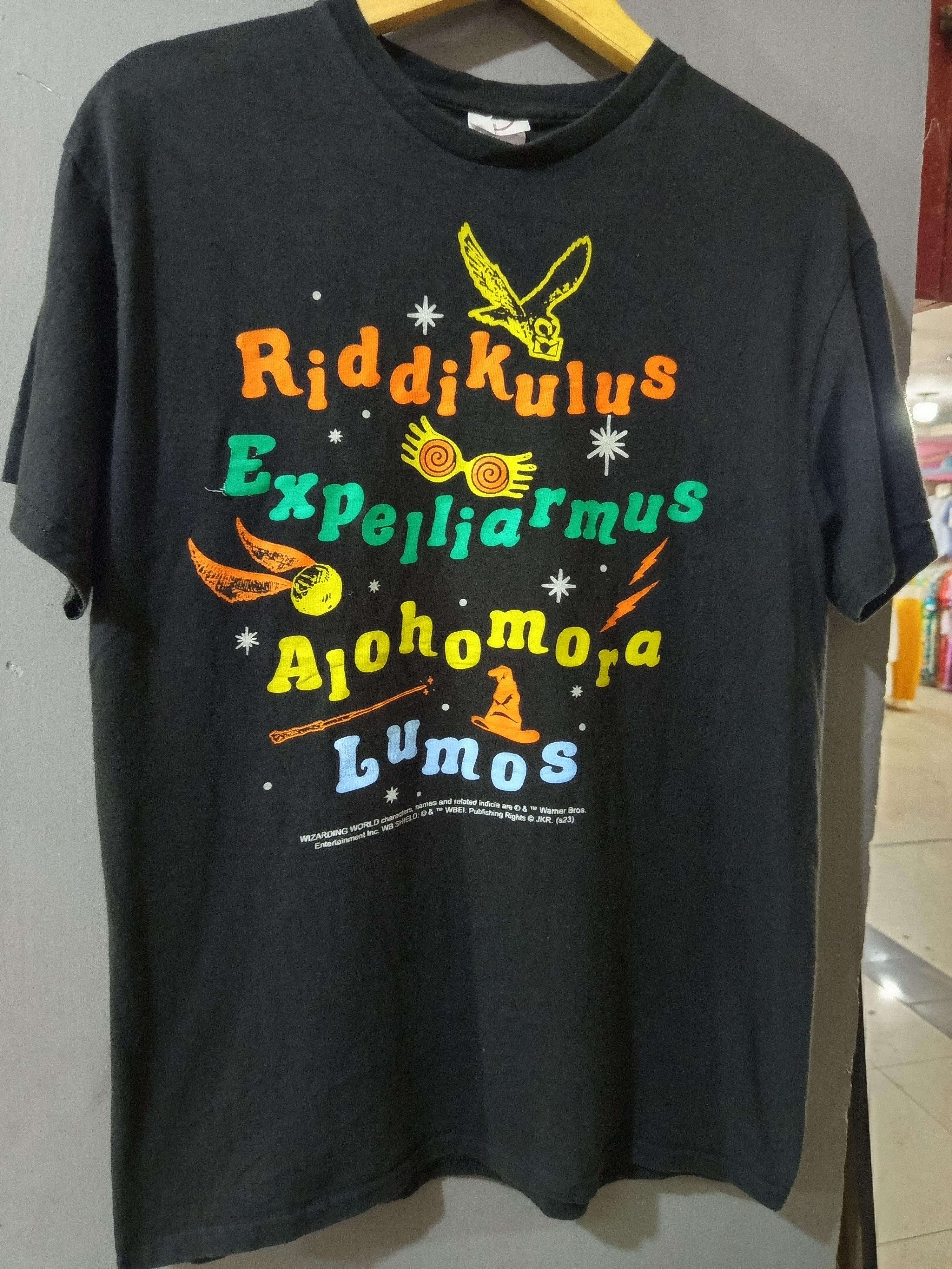 Warner Bros Harry Potter Wizarding World Spell Tee Size US M / EU 48-50 / 2 - 4 Thumbnail
