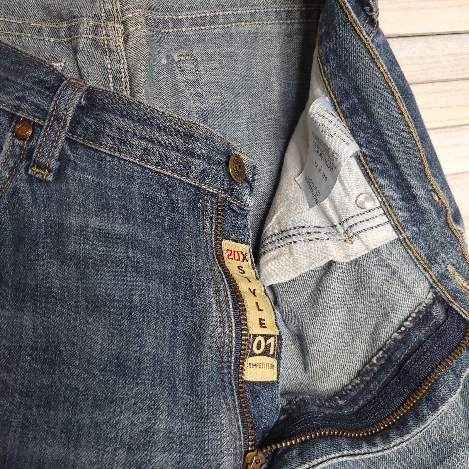 Wrangler Wrangler Jeans Mens 32x34 Competition Relaxed Size US 30 / EU 46 - 3 Thumbnail