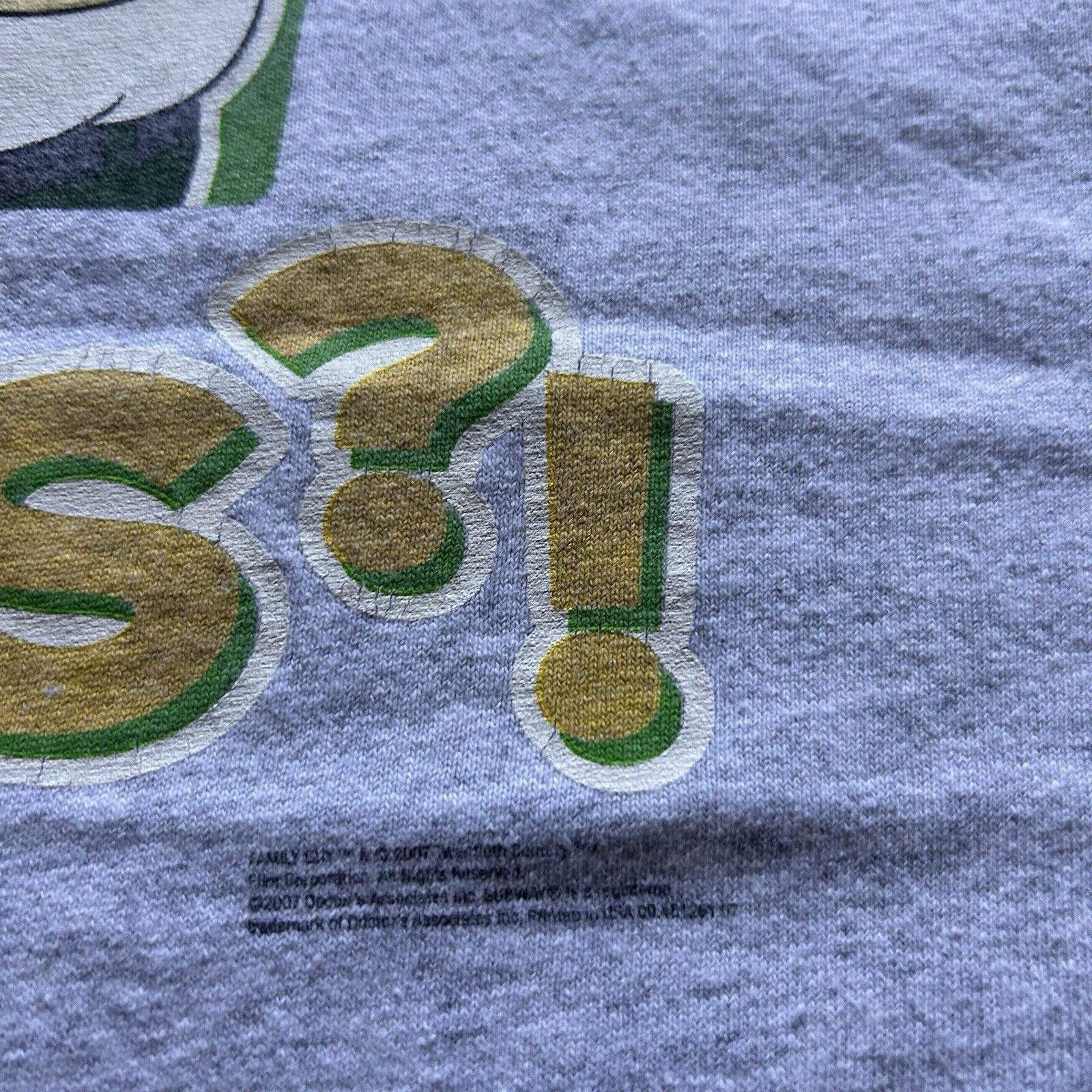 Vintage Vintage Y2K Family Guy Cartoon Subway T Shirt Large Rare Size US L / EU 52-54 / 3 - 3 Thumbnail