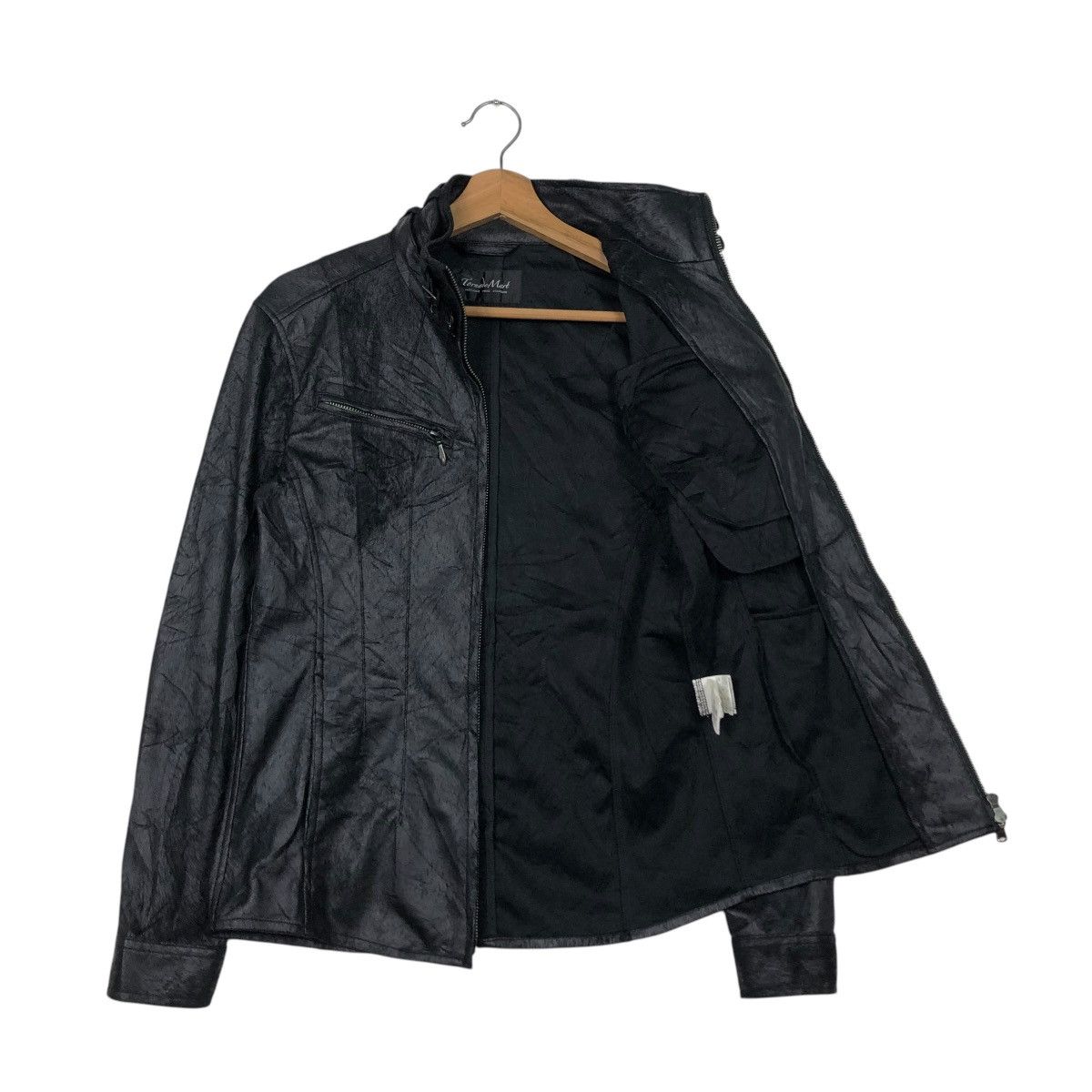 Japanese Brand 🔥VINTAGE BIKER JACKET TORNADO MART MULTI POCKET CAFE RACER Size US M / EU 48-50 / 2 - 13 Thumbnail