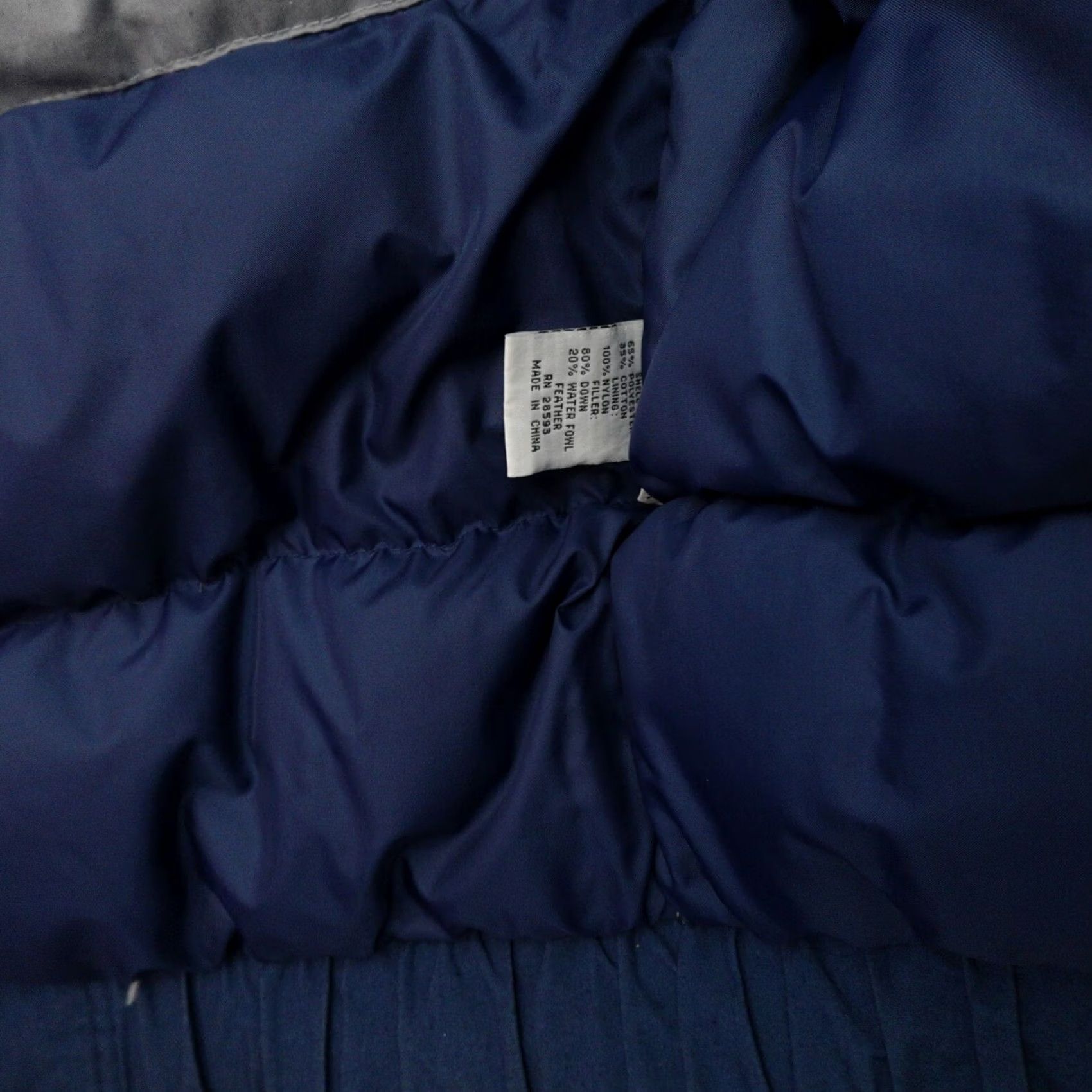 Members Only VINTAGE Members Only Jacket Mens XL Blue Down Puffer Full Zip Outdoors Bomber Jacket Size US XL / EU 56 / 4 - 4 Thumbnail