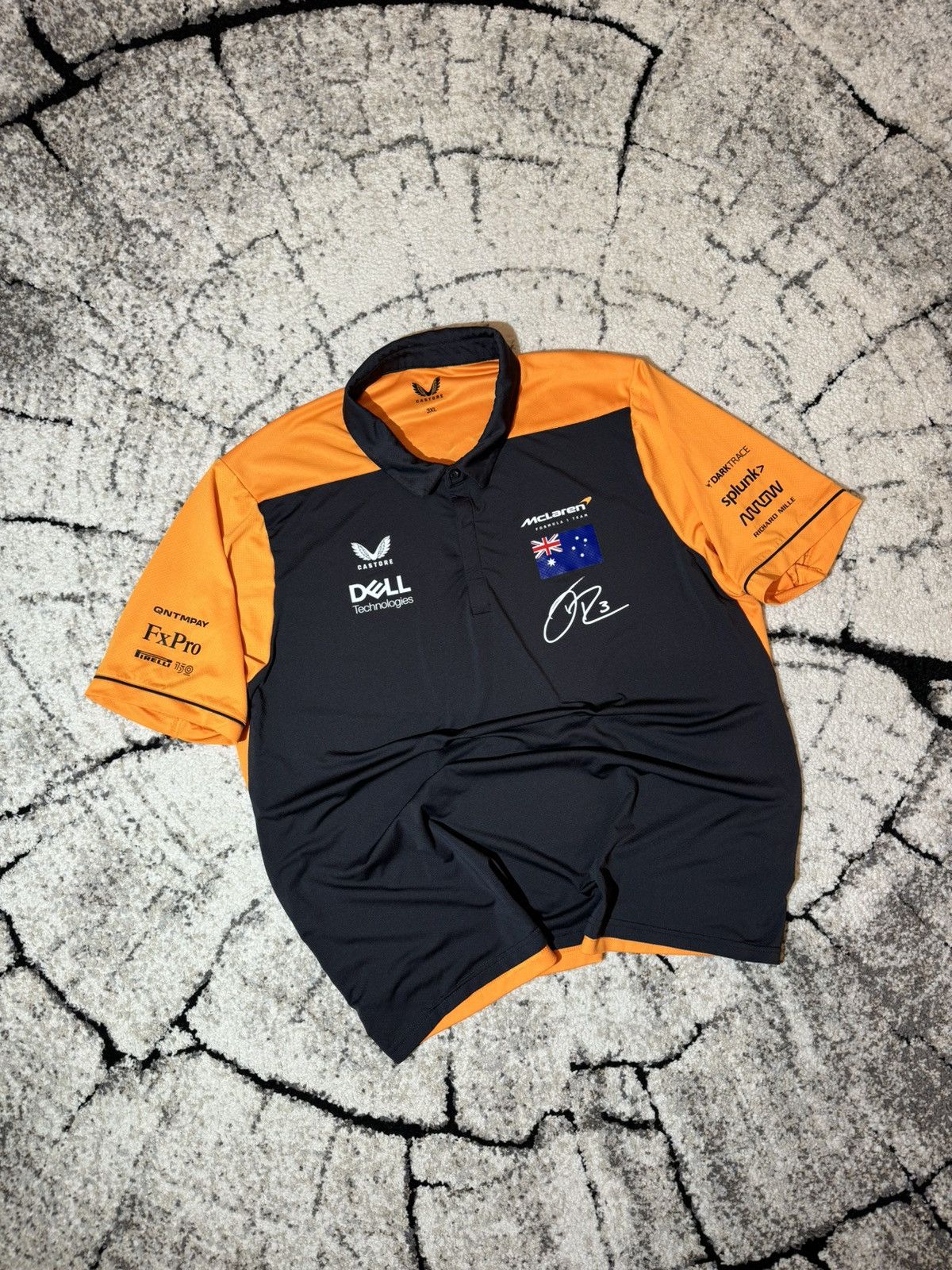 Formula 1 × Malcolm McLaren McLaren Rormula 1 Team Ricciardo #3 Castore F-1 Team 3XL sz Size US XXL / EU 58 / 5 - 1 Thumbnail