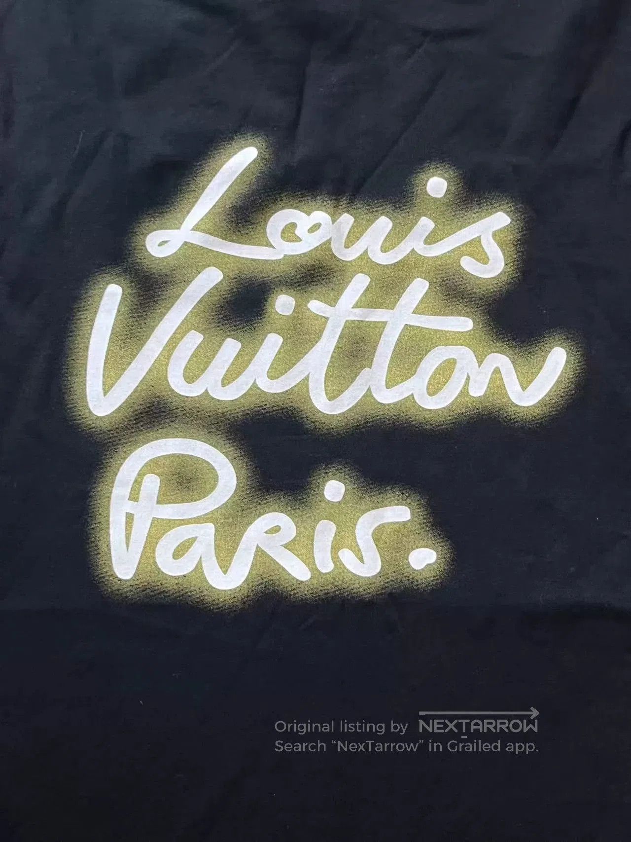Louis Vuitton louis vuitton black cotton t. Size XS / US 0-2 / IT 36-38 - 3 Thumbnail
