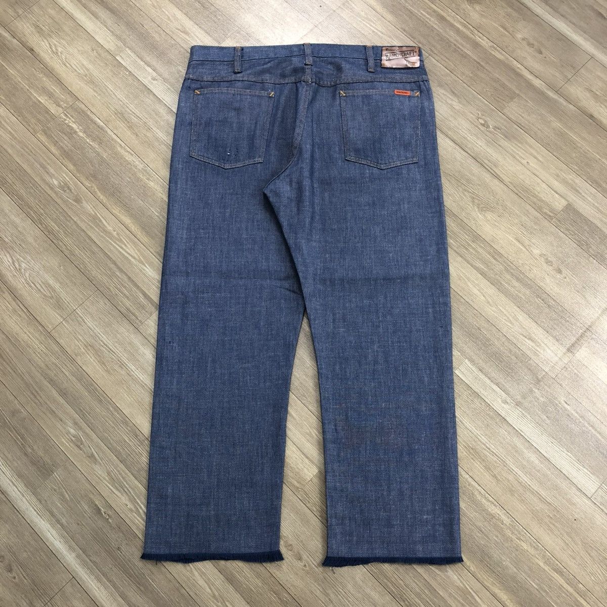 JCPenney 60/70s Vintage Jcpenny Ranchraft Cutt Off Penn-Prest Jeans Size US 38 / EU 54 - 14 Thumbnail