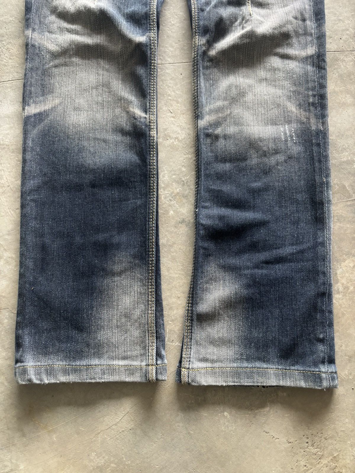 If Six Was Nine FLARE nicole club for men washed japanese jeans punk style Size US 30 / EU 46 - 13 Thumbnail