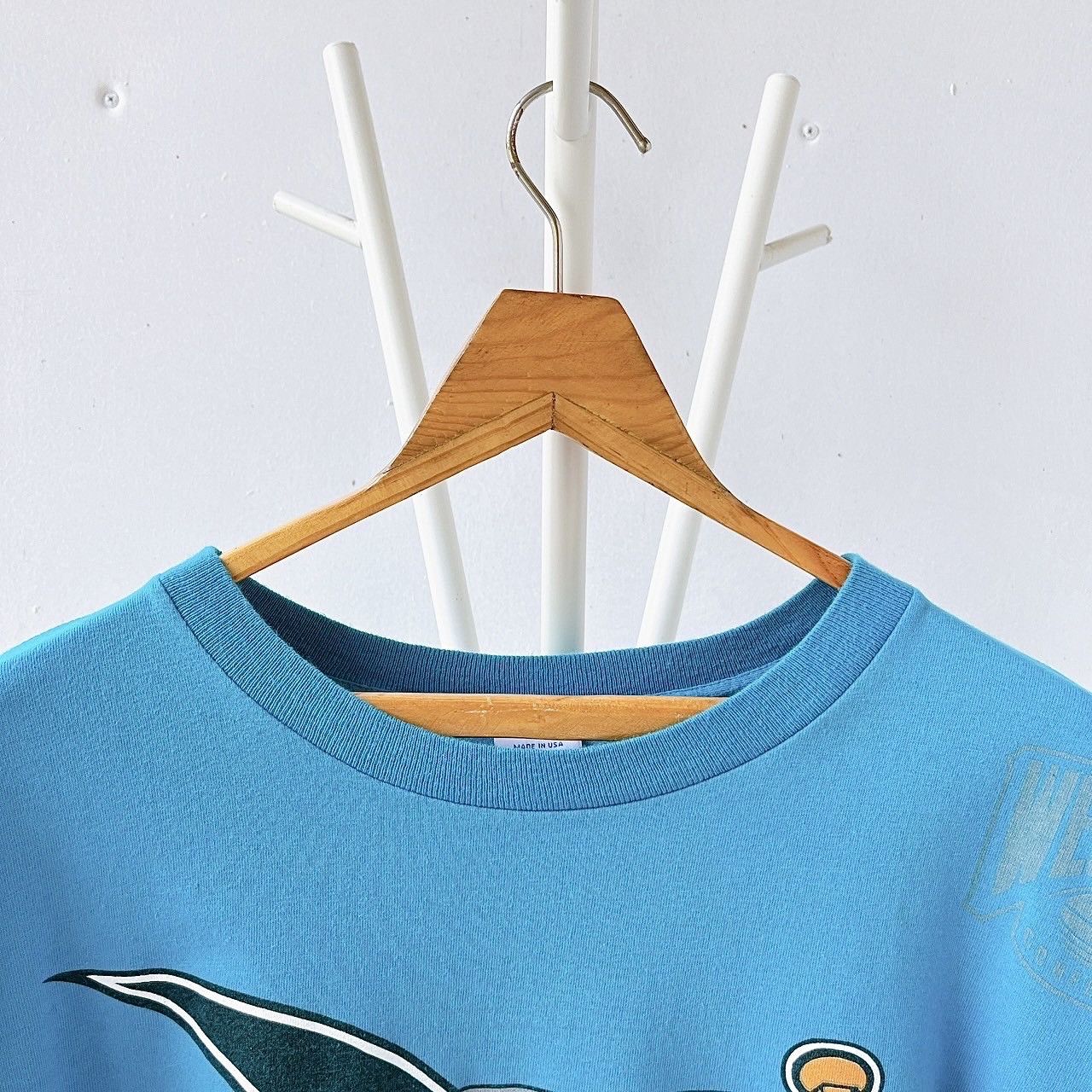 Salem Sportswear × Vintage 90s San Jose Sharks NHL t-shirt/ XL Size US XL / EU 56 / 4 - 2 Thumbnail
