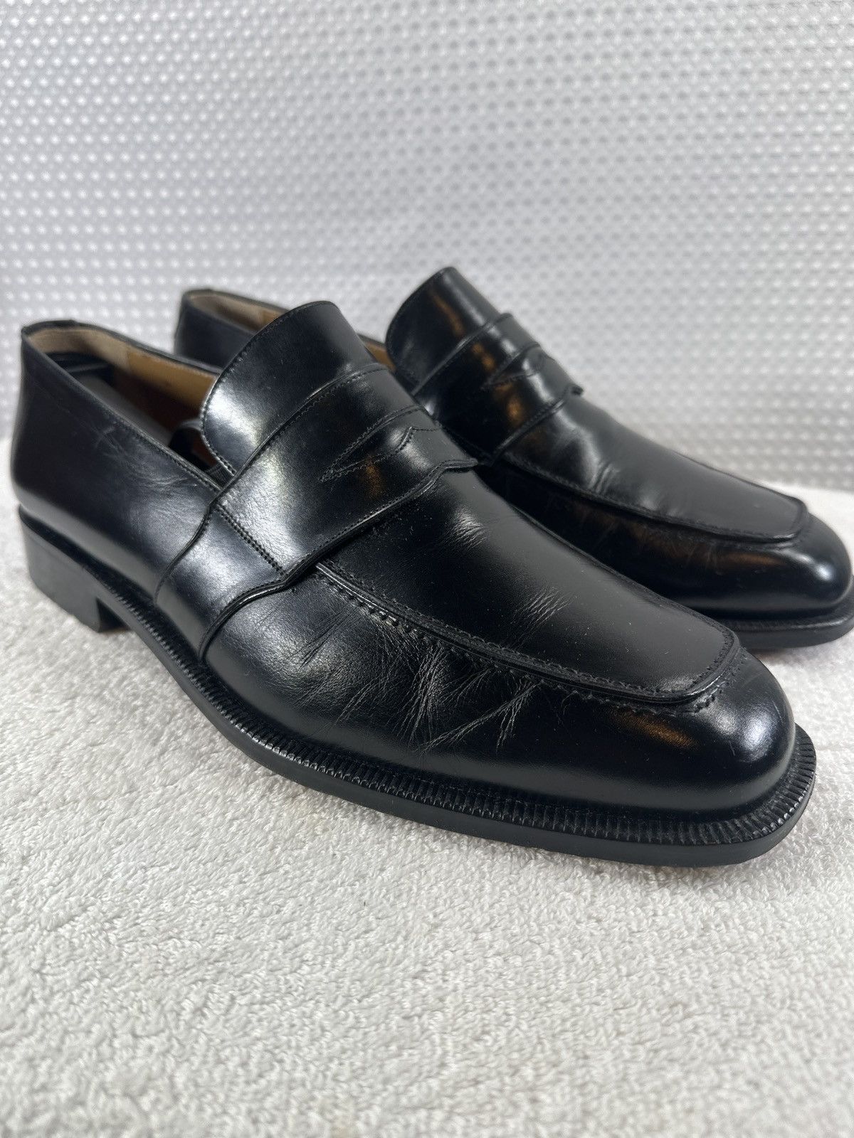 Other Caporicci Penny Loafers Italian Leather Dress Shoe Size US 10.5 / EU 43-44 - 3 Thumbnail