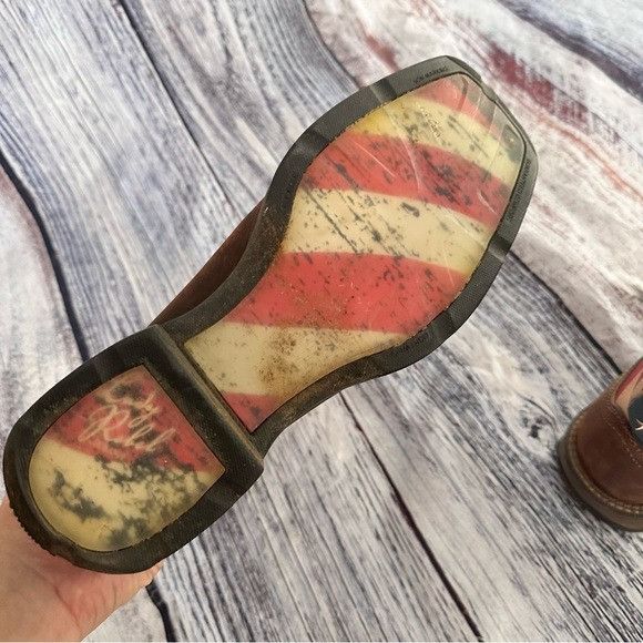 Durango Durango Women’s Lady Rebel American Flag Leather Cowboy Boot