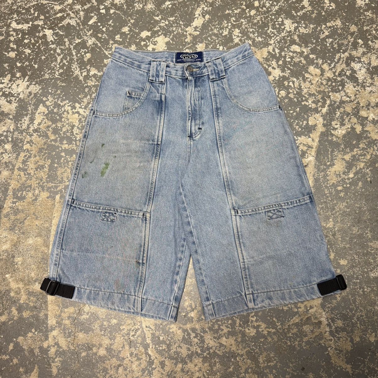 Lee Vintage Lee Pipe BMX Huge Pocket Y2K Baggy Cargo Shorts Jort Size US 28 / EU 44 - 1 Thumbnail